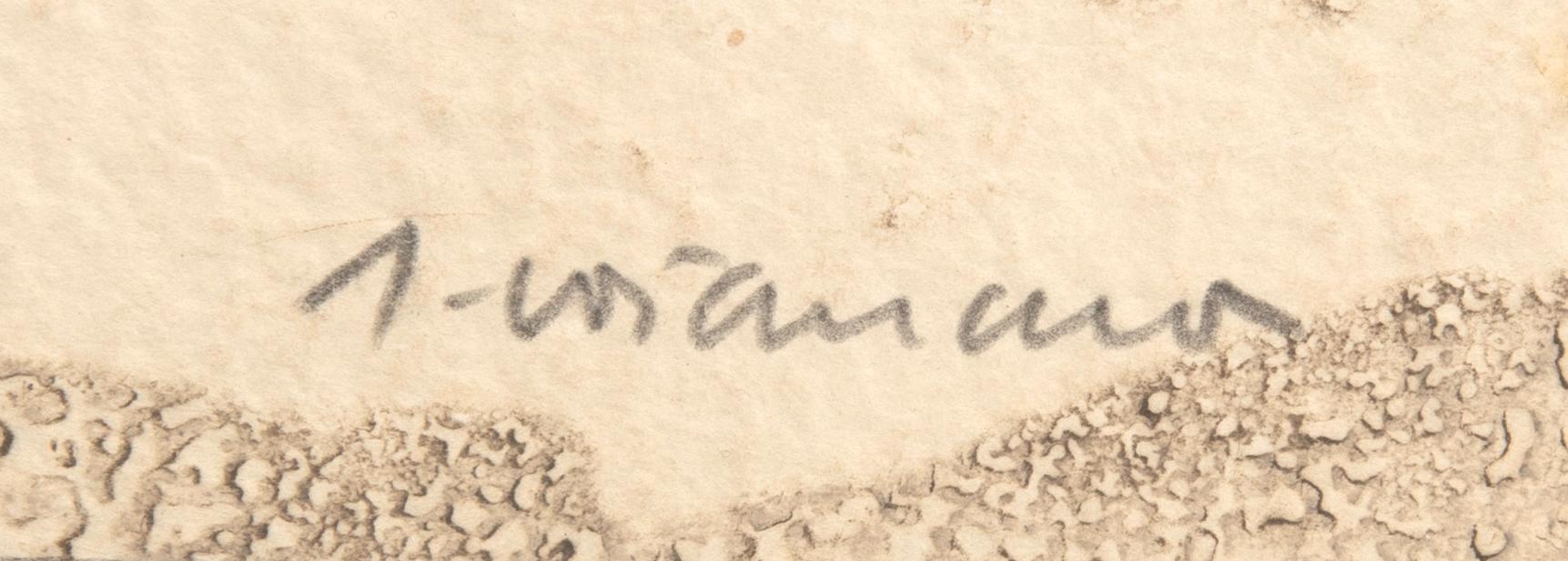 James Coignard,  carborundum signerad och numrerad 10/75.