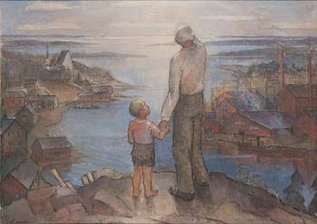 Alvar Cawén, Grandpa telling stories.
