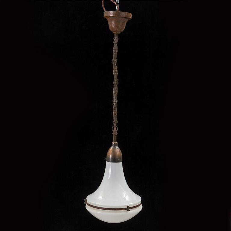 A PETER BEHRENS "LUZETTE" CEILING LAMP, AEG first half of 20th century.