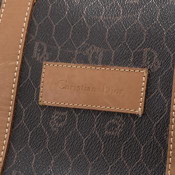 CHRISTIAN DIOR, a monogram canvas bag.
