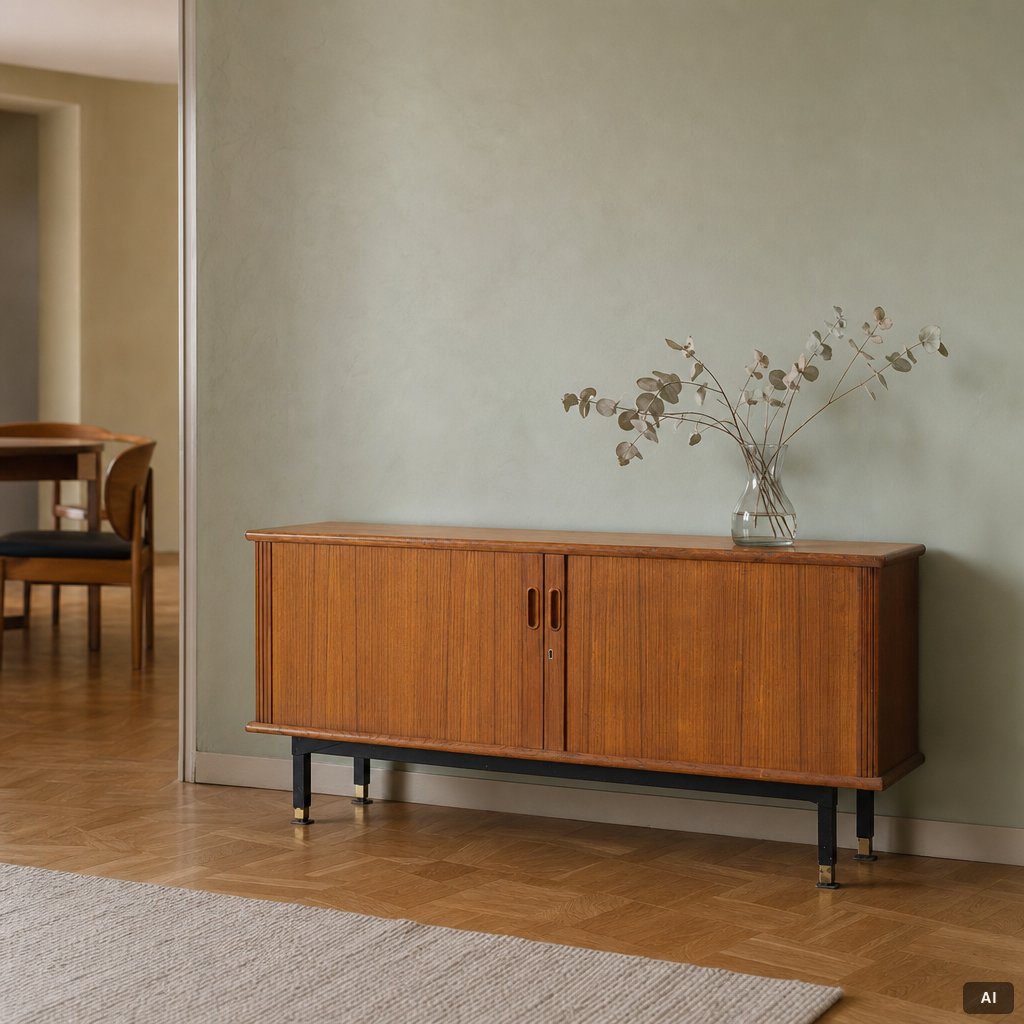A sideboard, Haraldsson A/S, 1950s/60s.