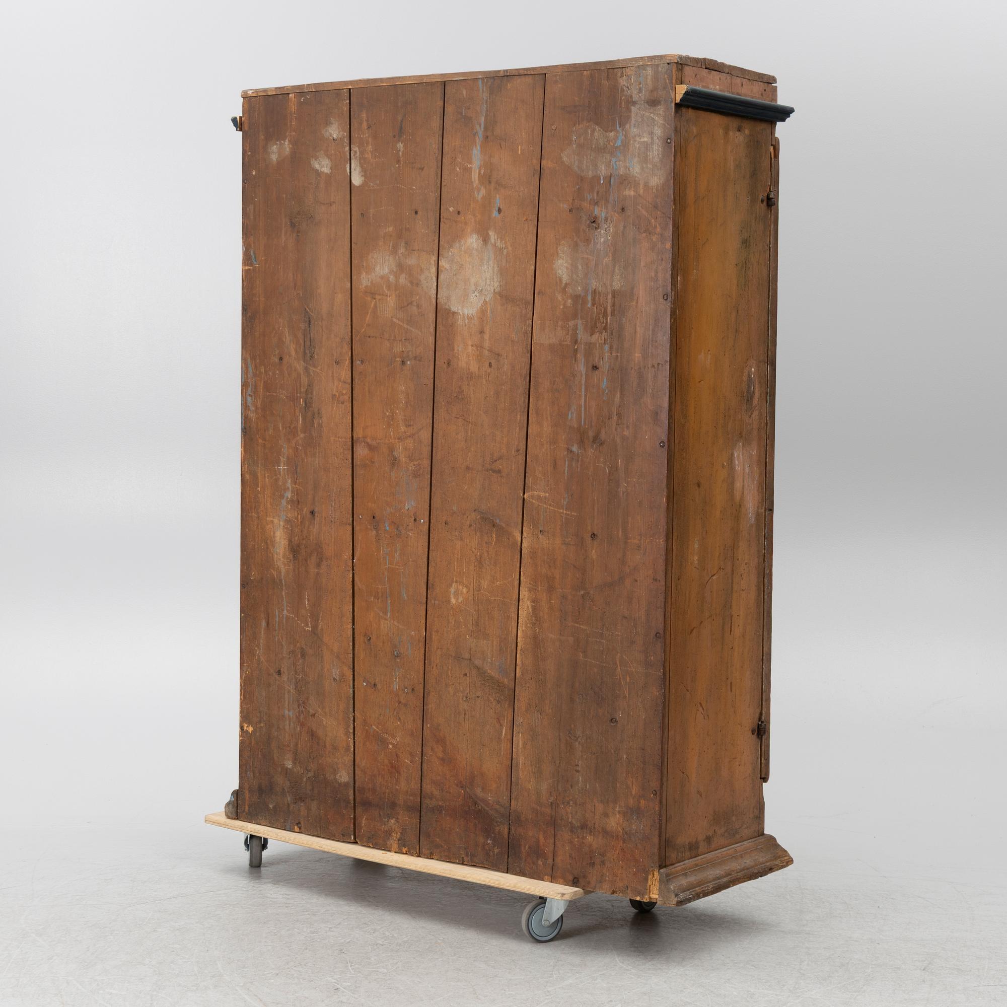 Skåp, allmoge, 1800-tal.