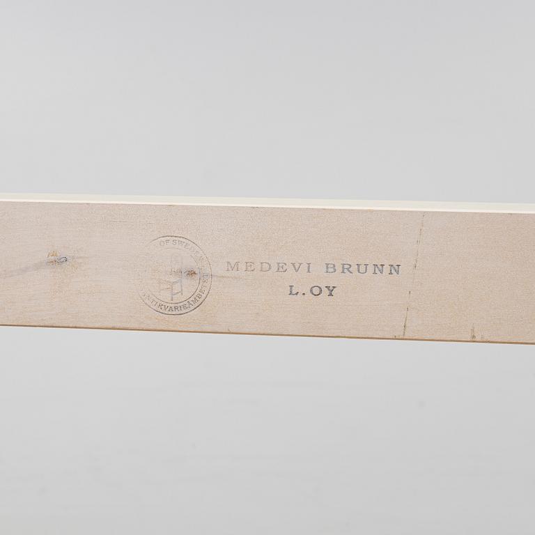 Fotpall, "Medevi Brunn", ur IKEAs 1700-talsserie, 1990-tal.