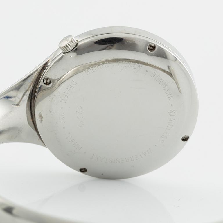 Georg Jensen, Vivianna, design Torun Bülow-Hübe, armbandsur, 33 mm.