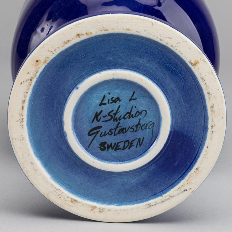 LISA LARSON, a stoneware Gustavsberg vase.