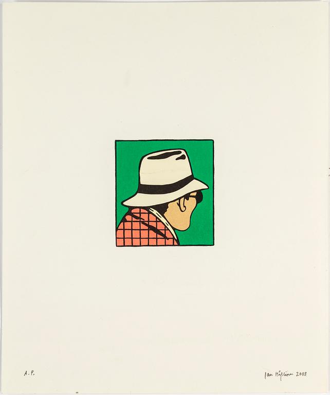 JAN HÅFSTRÖM, litograph in colour, signed and dated 2008. Numbered A.P.