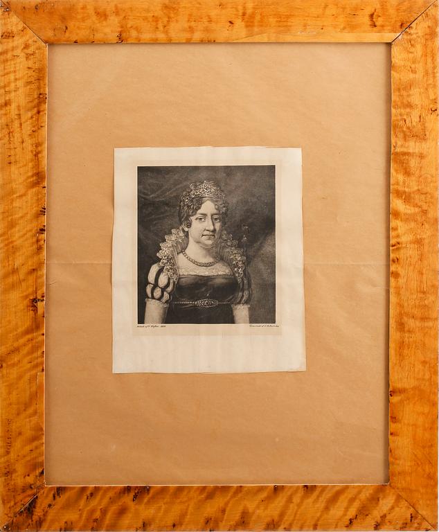RAMAR, 5 st, björk, 1800-/1900-tal.