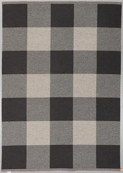 A mashine woven carpet, "Checkerboard", designed by Gunilla Lagerhem-Ullberg, Kasthall, around 246 x 163 cm.