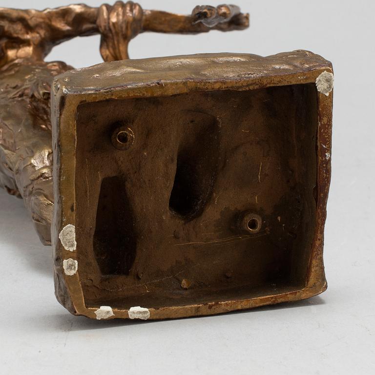 ASTRI BERGMAN-TAUBE, sculpture, bronze, Herman Bergman, signed.