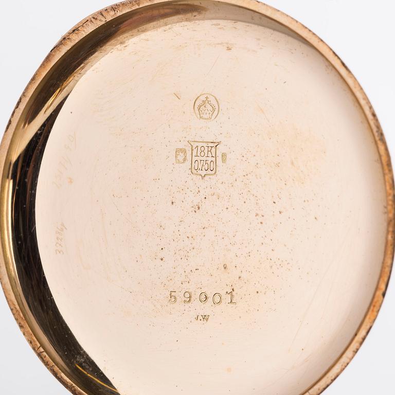 FICKUR, 18K guld, Schweiz, 1920-tal.