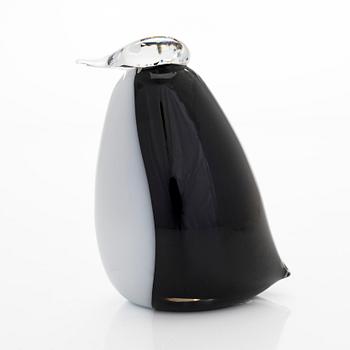 Oiva Toikka, glasfågel, "Penguin", signerad O. Toikka Nuutajärvi.