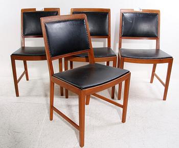 BORD SAMT STOLAR, 4 st, 1960-tal.