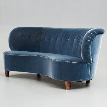 Otto Schulz, tillskriven, soffa, Swedish Modern, 1940-50-tal.