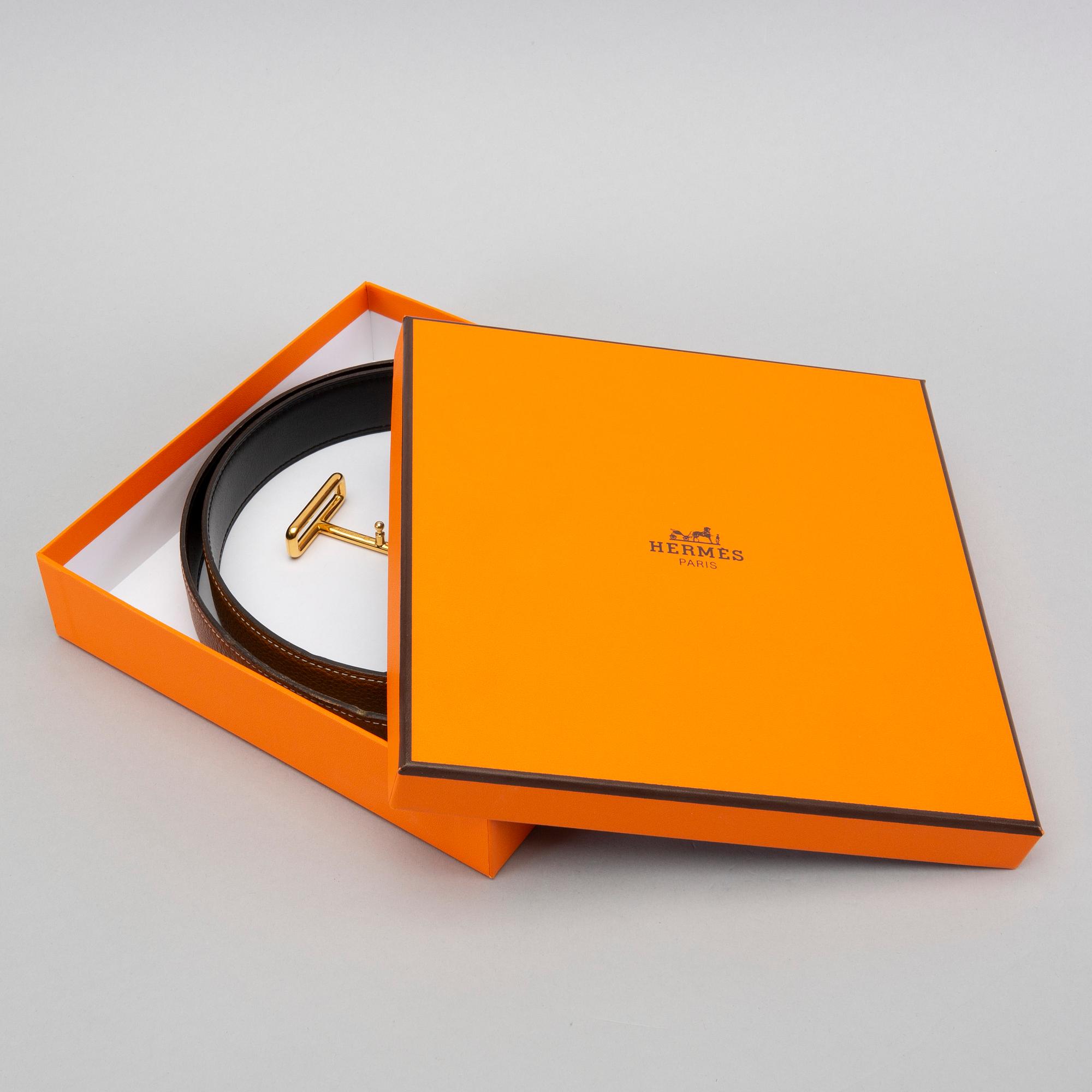 Hermès, belt, "H reversable".