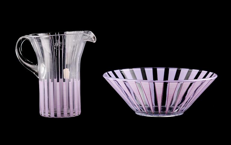 SKÅL OCH BRINGARE, glas, "Strikt", Bengt Orup, Johansfors.