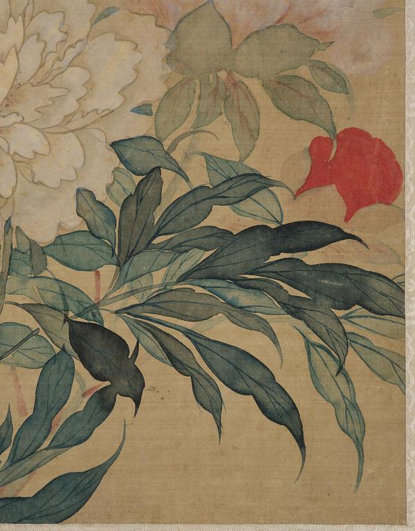 Qian Weicheng, efter, "Blommor". Sen Qingdynasti/1900-tal.