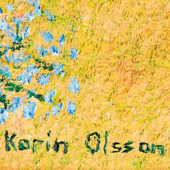 KARIN OLSSON, oil on canvas 28.5 x 28.5 cm, signed.