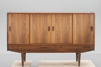 SIDEBOARD, Westergaards möbelfabrik, Silkeborg. Danmark, 1950-tal. CITES-intyg medföljer.