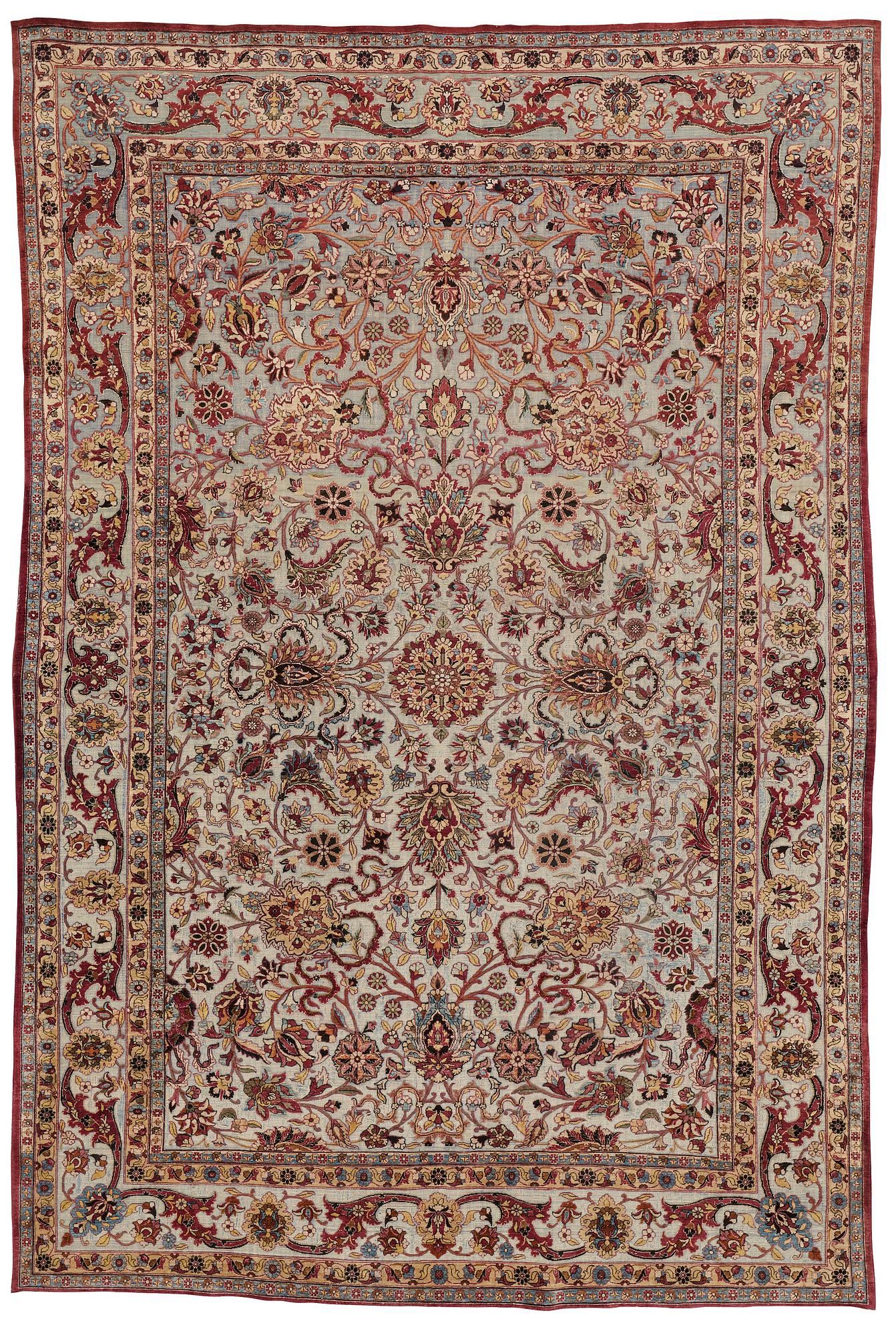 MATTA, semiantik silke Keshan relief (souf), ca 300 x 199,5 cm.