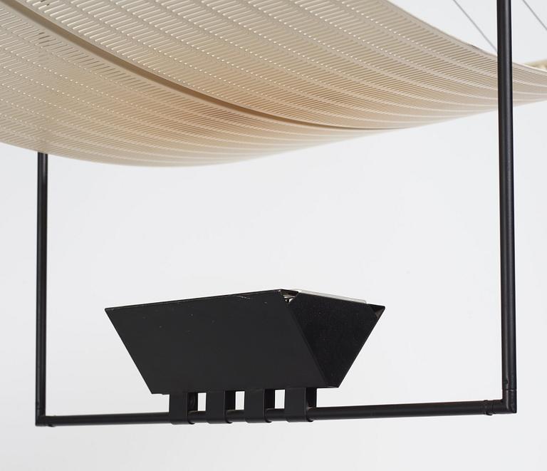 Mario Botta, a 'Zefiro', ceiling lamp, Artemide, Italy, 1980s.