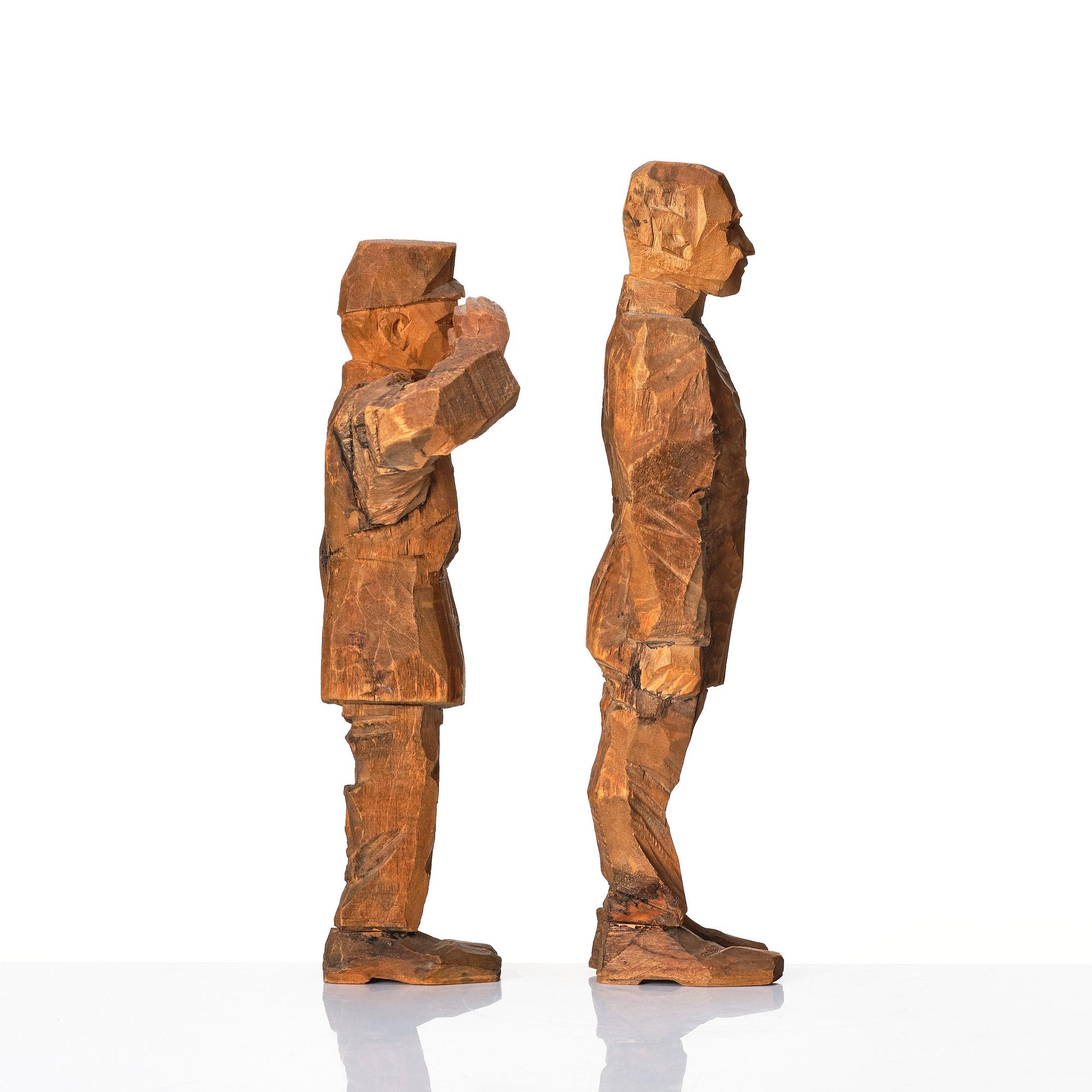 Axel Petersson Döderhultarn, "Beväringsmönstring", (7).