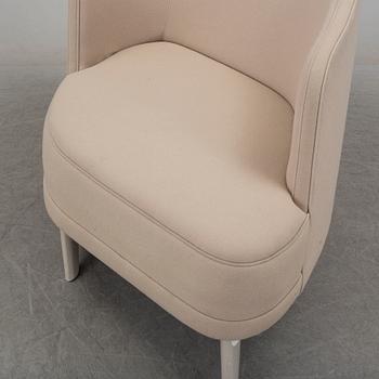 Jonny Johansson, an upholstered easy chair, "Studie No 1", Acne Studios by O.H. Sjögren, Tranås, Sweden.