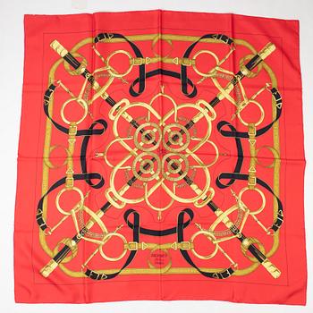 Hermès, scarf, "Eperon D'or".