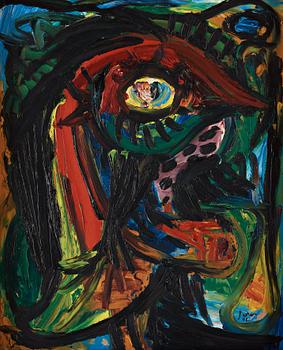 Asger Jorn, "Fuglen fra Lap-land".