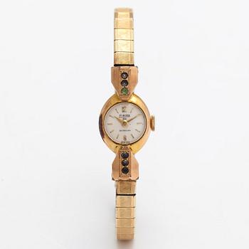 HY Moser, Incabloc, wristwatch, 15 mm.