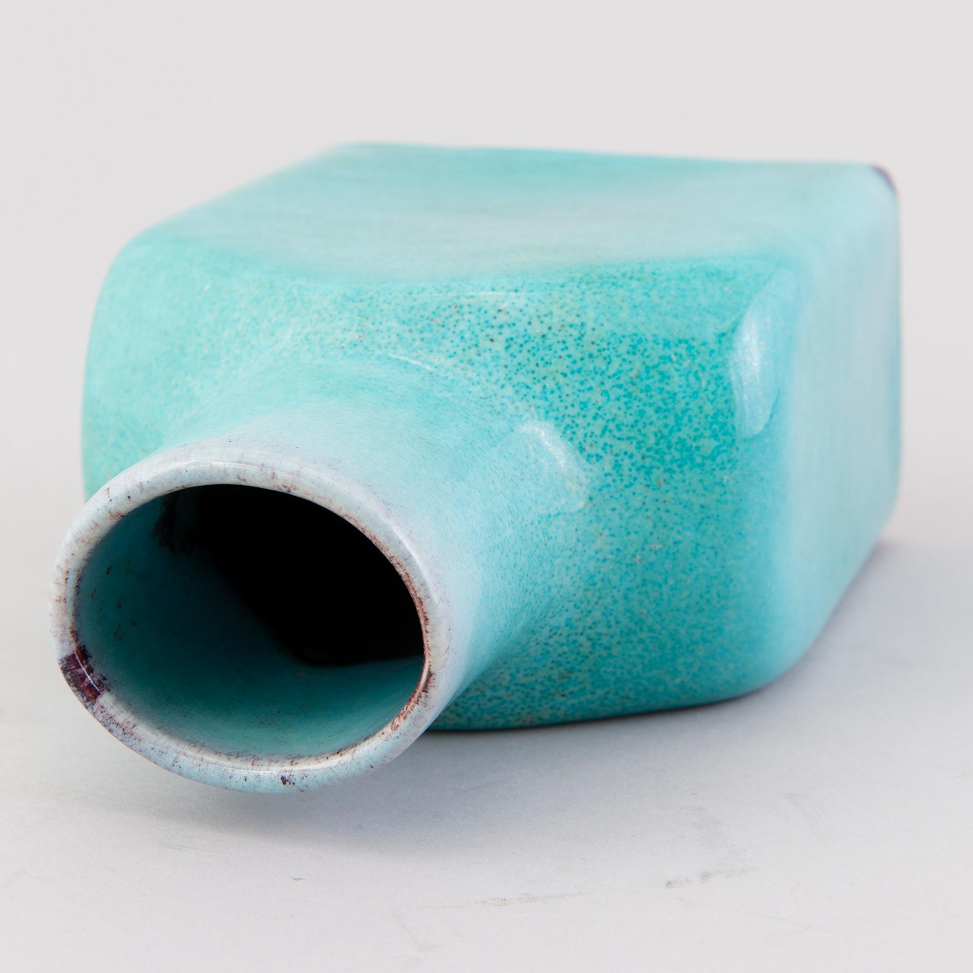 Toini Muona, STONEWARE VASE, signed TM, Arabia.