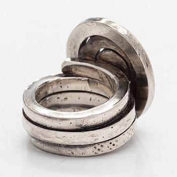 Alexander Calder, a late 1930s silver ring.