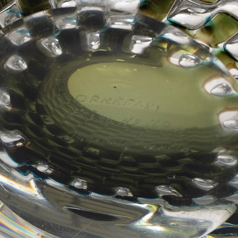 Ingeborg Lundin, vas, glas Ariel, Orrefors. 1959.