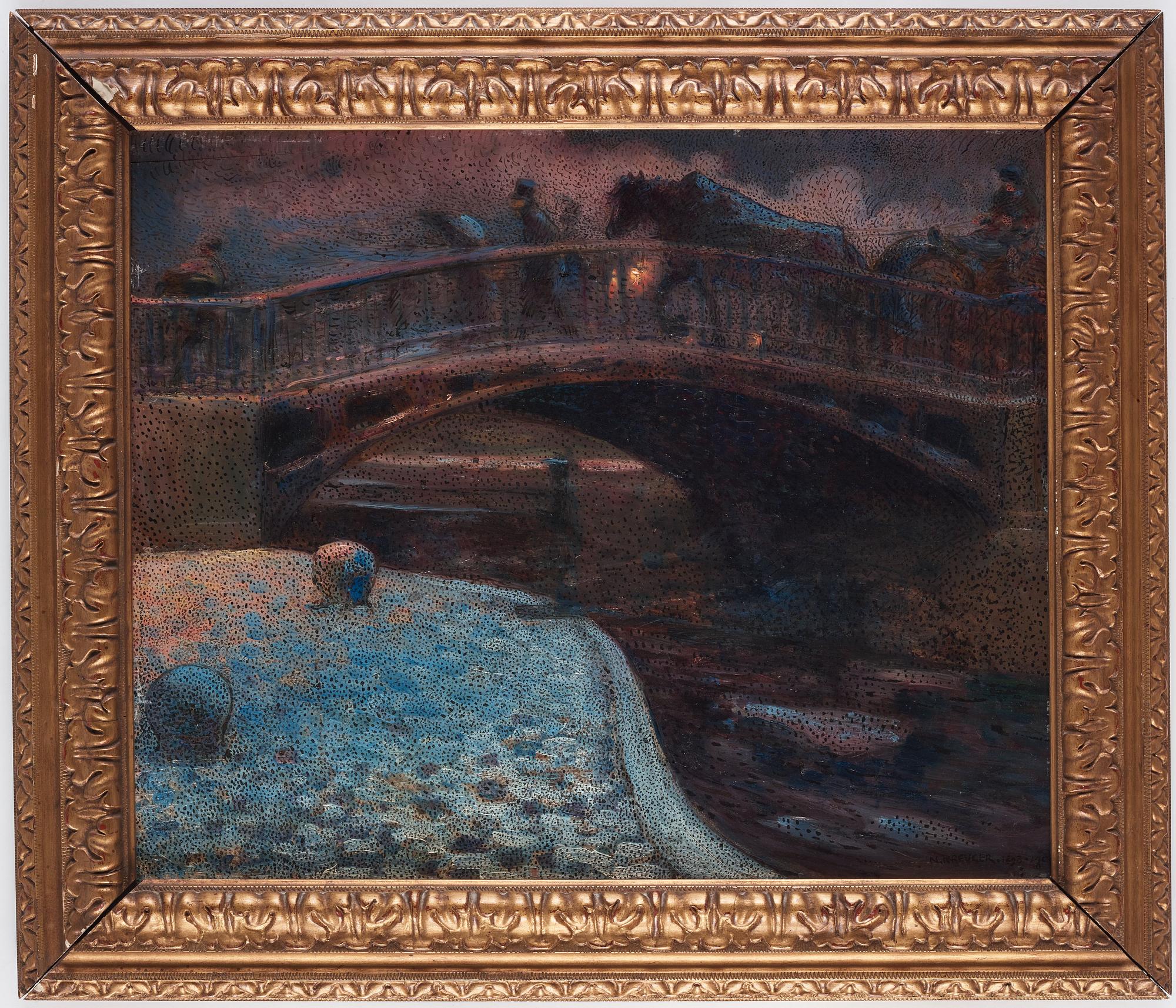 Nils Kreuger, "Le pont de l'Ecluse".