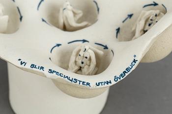 BRITT-INGRID "BIP" PERSSON, skulptur, stengods, signerad BIP.