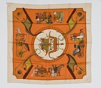 1641. SCARF, Hermès, "Carrossier".