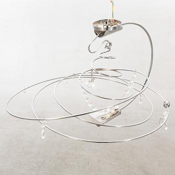 Toni Cordero, a pair of Melissa ceiling lamps for Artemide italy later part of the 20th century.