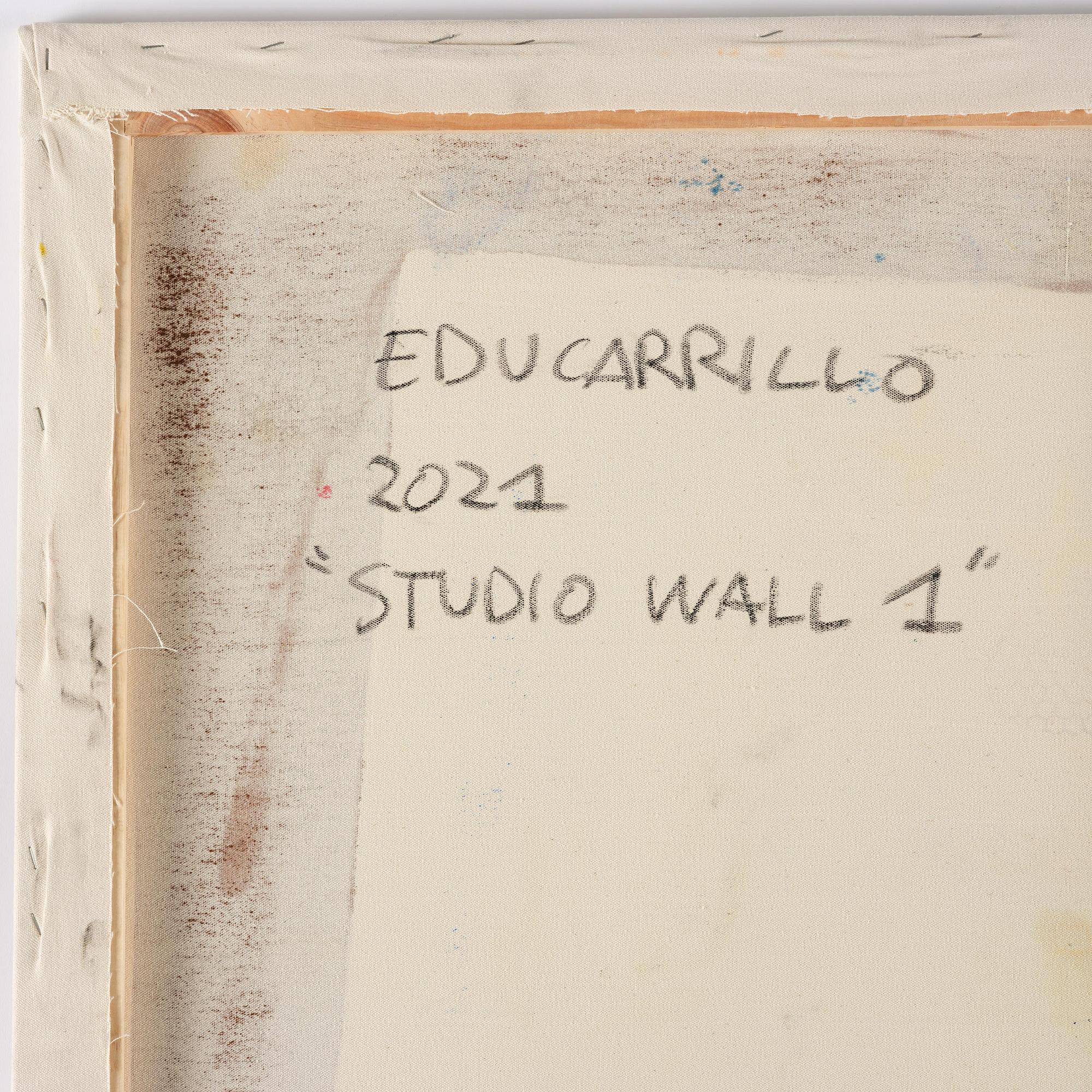 Edu Carrillo, "Studio Wall 1,".