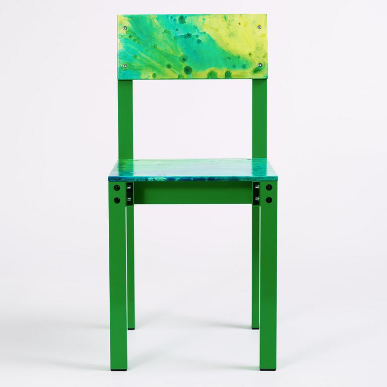 Fredrik Paulsen, stol, unik, "Chair One Open Air, Smell the Magic", JOY, 2024.