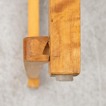 A set of six chairs, so-called "Orchestra chair", mid-20th century.