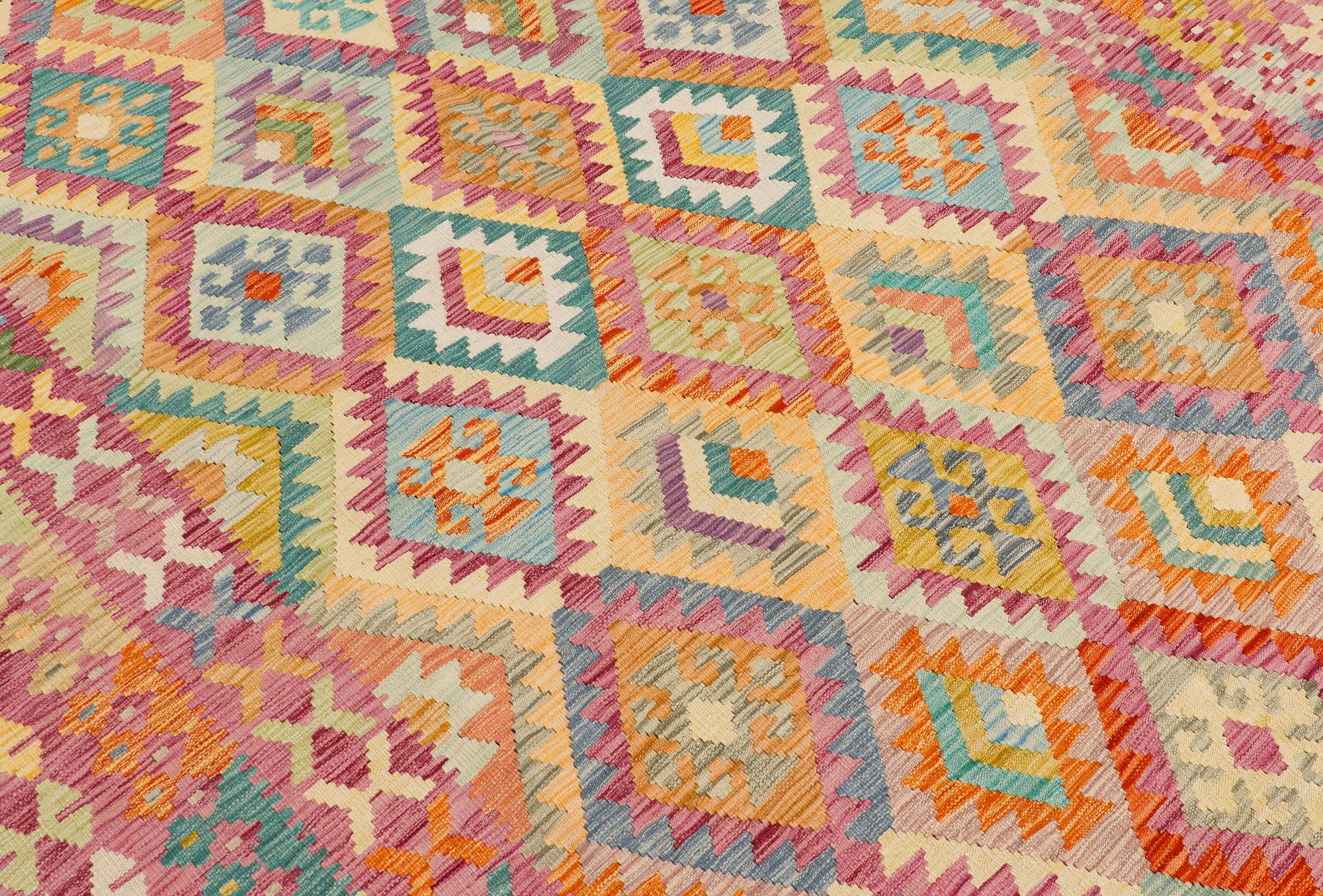 A carpet, kilim, ca 295 x 204 cm.
