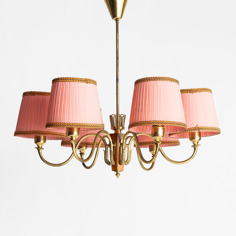 Ceiling lamp, 1940s-50s.