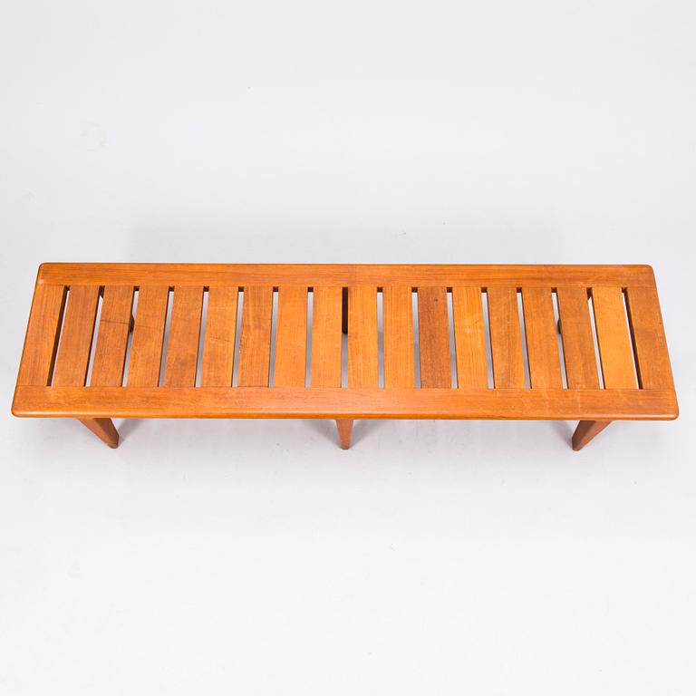 HANS J WEGNER, a Danish 'JH574' bench for Johannes Hansen.