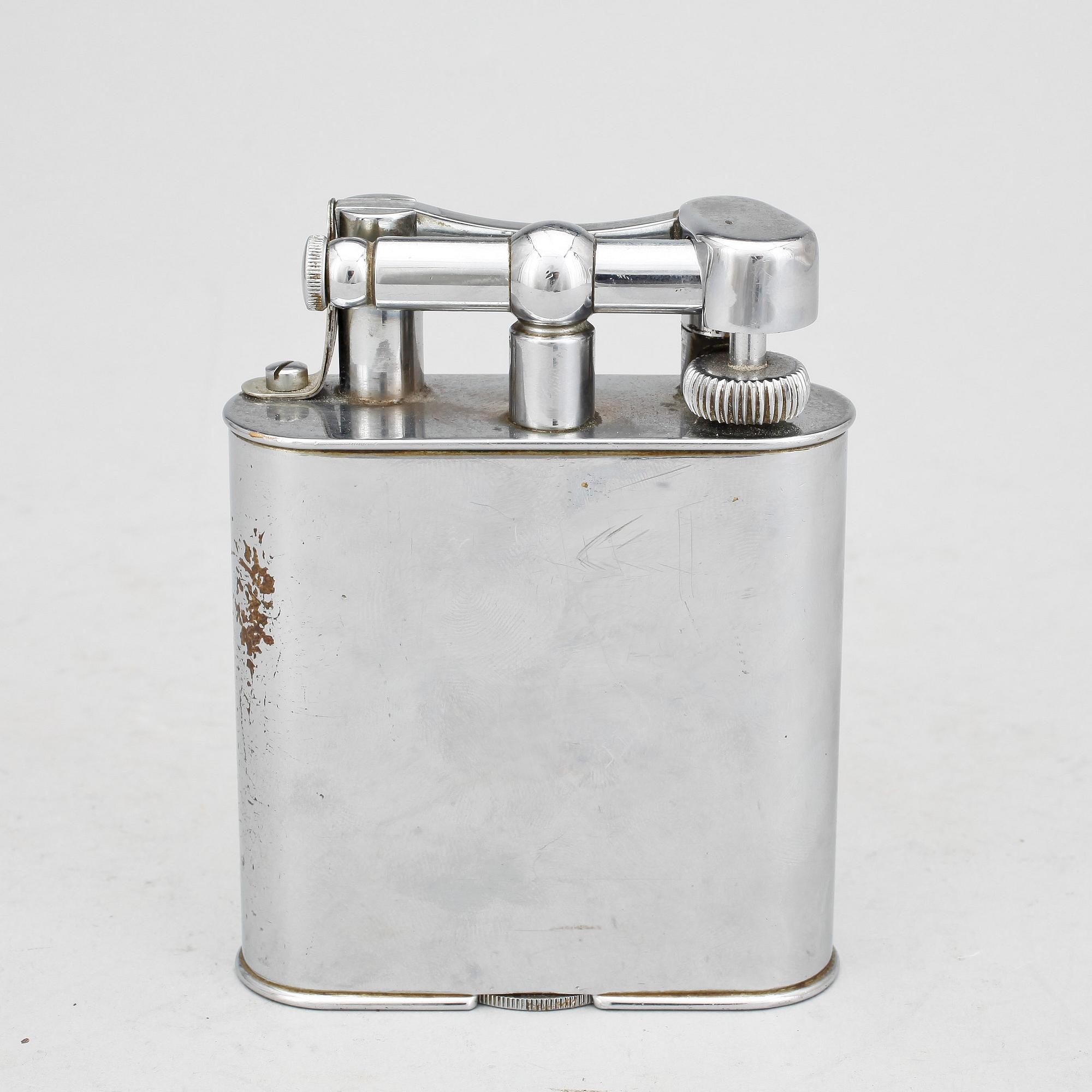 TÄNDARE samt ASKKOPP, Dunhill, England, 1900-tal.