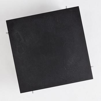Poul Kjaerholm, a black stone top 'PK61' table, edition E Kold Christensen, Denmark.