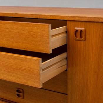 A mid 20th century teak sideboard.