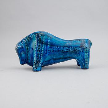 Aldo Londi, Bitossio, tjur samt fat, keramik.