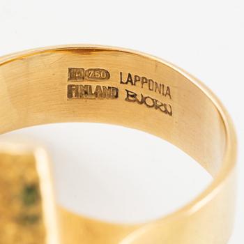 Björn Weckström, ring, 18K guld med pärlor, Lapponia.
