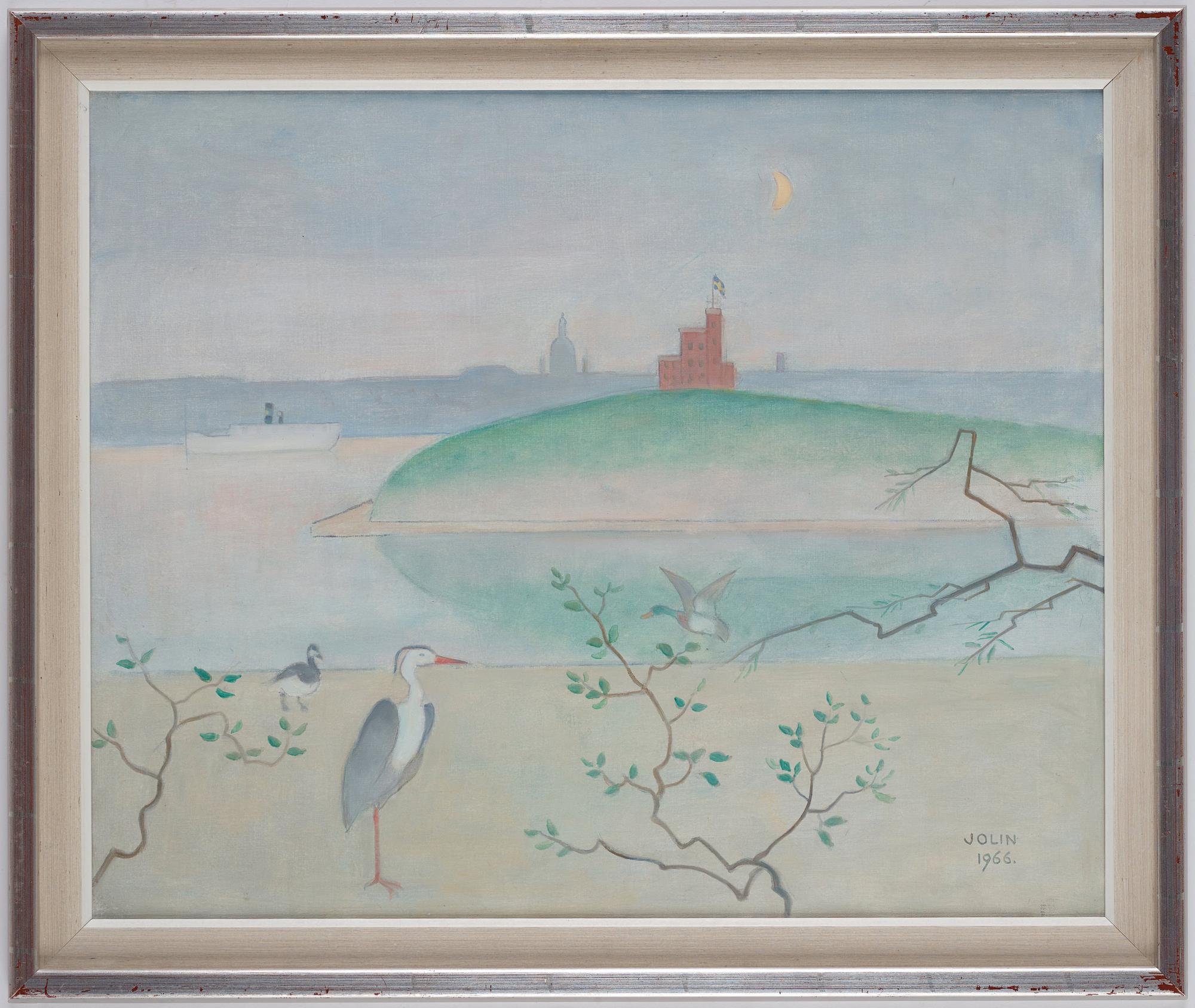 Einar Jolin, View over Kastellholmen, Stockholm.