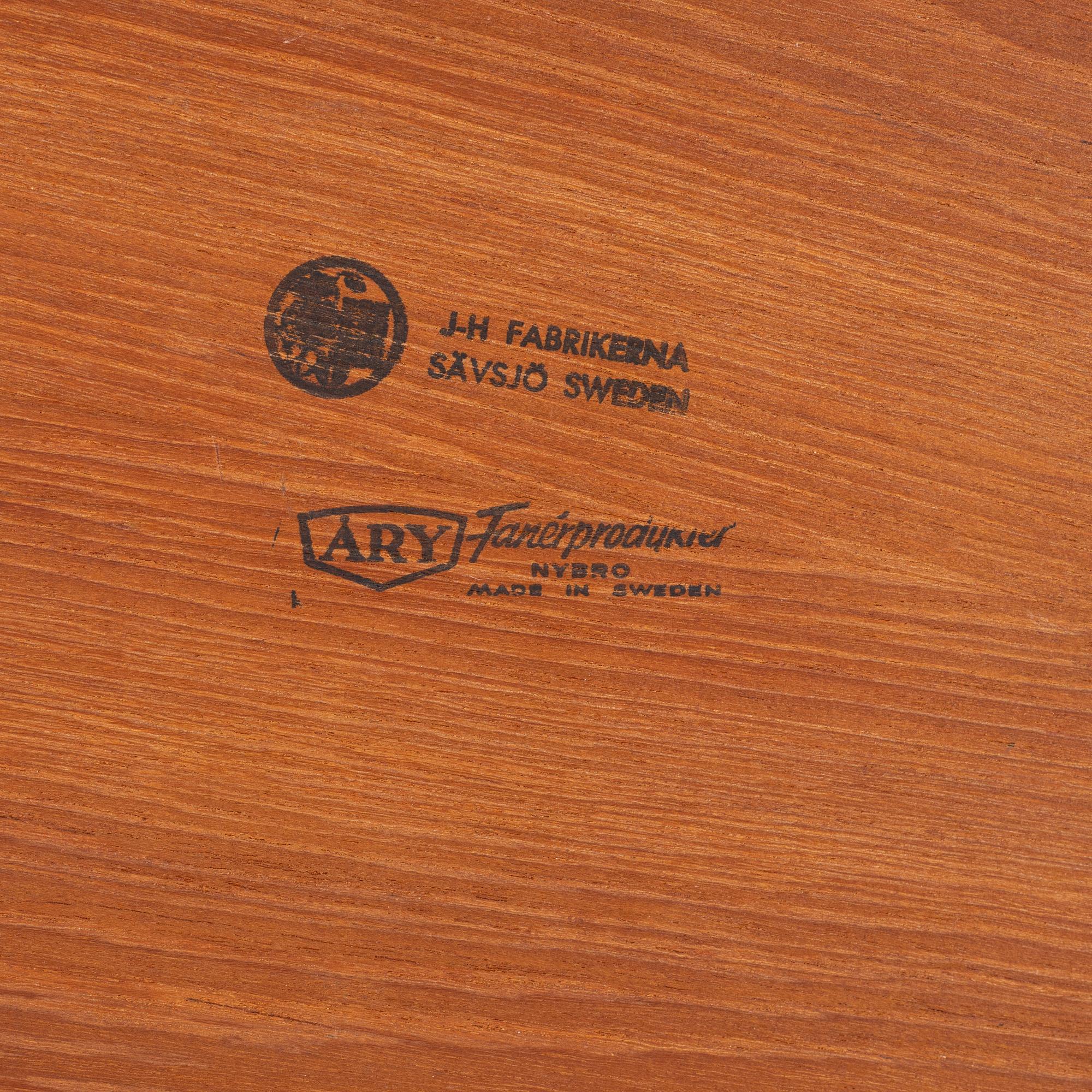 Serveringsvagn, Åry, 1900-talets mitt.