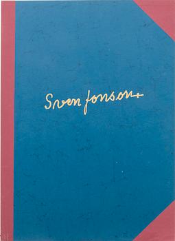 Sven Jonson, folder with 5 color lithographs, stamped signed and numbered, 158/390.